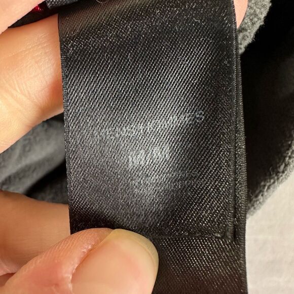 The North Face Fleece Jacket Mens Medium Charcoal Grey 1/4 Zip Pullover Hiking - Picture 6 of 7